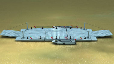 Self - Propelled Ferry Barge Heavy Loading Capacity for Water Shipment