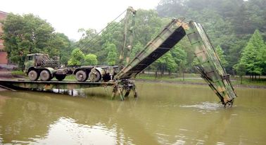 15m Span Heavy Mechanized Bridge With Advanced Engine, Gearbox For Dry Gaps and Marshland