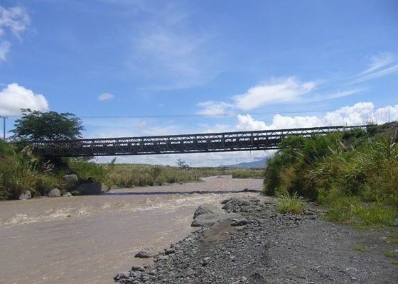 Q345B Q460C Heavy Cable Stayed Bridge Bailey Suspension Bridge