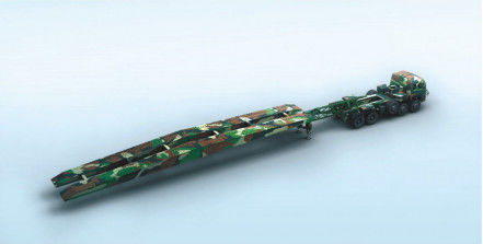 Rettungsausrüstung Mechanisierte Brücke 21 m lang mit 60 t Traglast und Fernbedienung für den Einsatz