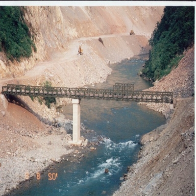 Tragbare kompakte Platte Bailey Bridge For 60t spürte Last in 4.2m Breite auf
